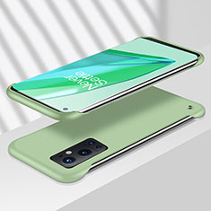 Hard Rigid Plastic Matte Finish Frameless Case Back Cover for OnePlus 9 Pro 5G Green