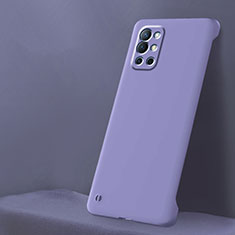 Hard Rigid Plastic Matte Finish Frameless Case Back Cover for OnePlus 9R 5G Clove Purple