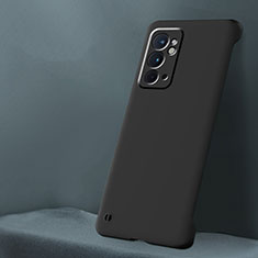 Hard Rigid Plastic Matte Finish Frameless Case Back Cover for OnePlus 9RT 5G Black