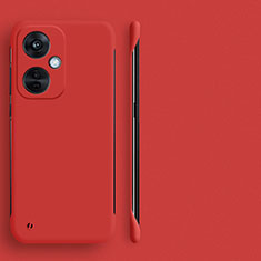 Hard Rigid Plastic Matte Finish Frameless Case Back Cover for OnePlus Nord CE 3 Lite 5G Red