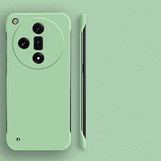 Hard Rigid Plastic Matte Finish Frameless Case Back Cover for Oppo Find X7 5G Matcha Green