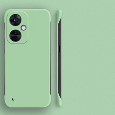 Hard Rigid Plastic Matte Finish Frameless Case Back Cover for Oppo K11x 5G Matcha Green