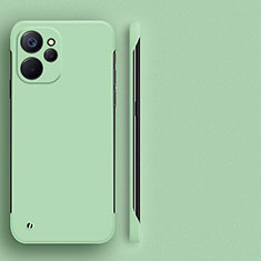 Hard Rigid Plastic Matte Finish Frameless Case Back Cover for Realme 9i 5G Matcha Green