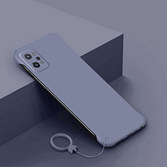 Hard Rigid Plastic Matte Finish Frameless Case Back Cover for Realme GT Neo2 5G Lavender Gray