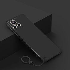 Hard Rigid Plastic Matte Finish Frameless Case Back Cover for Realme GT2 Master Explorer Black