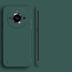 Hard Rigid Plastic Matte Finish Frameless Case Back Cover for Realme Narzo 60 5G Midnight Green