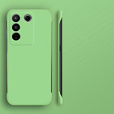 Hard Rigid Plastic Matte Finish Frameless Case Back Cover for Vivo V27 Pro 5G Green