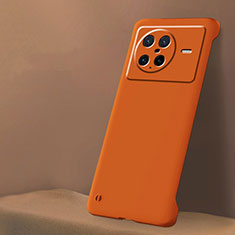 Hard Rigid Plastic Matte Finish Frameless Case Back Cover for Vivo X Note Orange