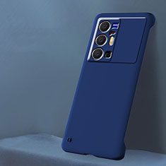 Hard Rigid Plastic Matte Finish Frameless Case Back Cover for Vivo X70 Pro+ Plus 5G Blue