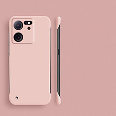 Hard Rigid Plastic Matte Finish Frameless Case Back Cover for Xiaomi Redmi K60 Ultra 5G Rose Gold