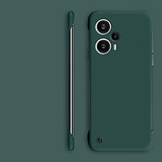 Hard Rigid Plastic Matte Finish Frameless Case Back Cover for Xiaomi Redmi Note 12 Turbo 5G Green