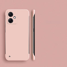 Hard Rigid Plastic Matte Finish Frameless Case Back Cover for Xiaomi Redmi Note 12R Pro 5G Pink