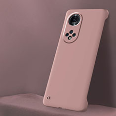 Hard Rigid Plastic Matte Finish Frameless Case Back Cover P01 for Huawei Honor 50 Pro 5G Pink