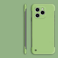 Hard Rigid Plastic Matte Finish Frameless Case Back Cover P01 for Huawei Honor 60 SE 5G Matcha Green