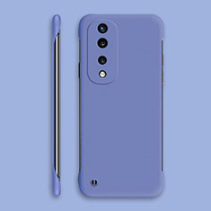 Hard Rigid Plastic Matte Finish Frameless Case Back Cover P01 for Huawei Honor 70 Pro 5G Lavender Gray