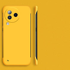 Hard Rigid Plastic Matte Finish Frameless Case Back Cover P01 for Xiaomi Civi 3 5G Yellow