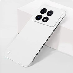 Hard Rigid Plastic Matte Finish Frameless Case Back Cover P02 for Xiaomi Redmi K70E 5G White