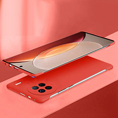 Hard Rigid Plastic Matte Finish Frameless Case Back Cover P03 for Vivo X90 Pro+ Plus 5G Red