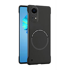 Hard Rigid Plastic Matte Finish Frameless Case Back Cover with Mag-Safe Magnetic for Huawei Honor X7 Black