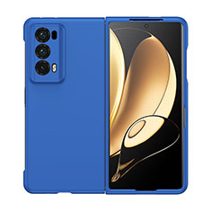 Hard Rigid Plastic Matte Finish Front and Back Cover Case 360 Degrees BH1 for Huawei Honor Magic V2 Ultimate 5G Blue