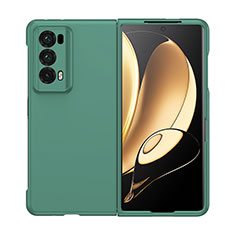 Hard Rigid Plastic Matte Finish Front and Back Cover Case 360 Degrees BH1 for Huawei Honor Magic V2 Ultimate 5G Green