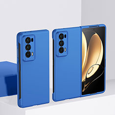 Hard Rigid Plastic Matte Finish Front and Back Cover Case 360 Degrees BH2 for Huawei Honor Magic V2 5G Blue