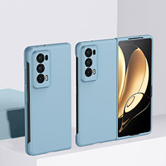 Hard Rigid Plastic Matte Finish Front and Back Cover Case 360 Degrees BH2 for Huawei Honor Magic V2 5G Mint Blue