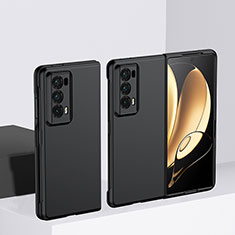 Hard Rigid Plastic Matte Finish Front and Back Cover Case 360 Degrees BH2 for Huawei Honor Magic V2 Ultimate 5G Black