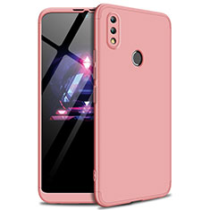 Hard Rigid Plastic Matte Finish Front and Back Cover Case 360 Degrees for Huawei Enjoy Max Rose Gold