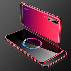 Hard Rigid Plastic Matte Finish Front and Back Cover Case 360 Degrees for Huawei Honor Magic 2 Red