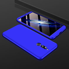 Hard Rigid Plastic Matte Finish Front and Back Cover Case 360 Degrees for Huawei Nova 2i Blue