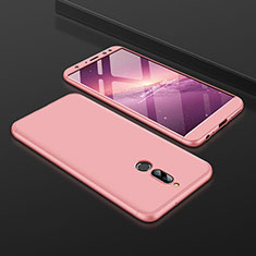 Hard Rigid Plastic Matte Finish Front and Back Cover Case 360 Degrees for Huawei Nova 2i Rose Gold