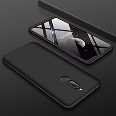 Hard Rigid Plastic Matte Finish Front and Back Cover Case 360 Degrees for Xiaomi Redmi 8 Black