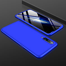 Hard Rigid Plastic Matte Finish Front and Back Cover Case 360 Degrees M01 for Xiaomi Mi 9 Lite Blue