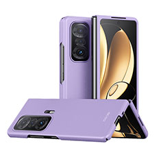 Hard Rigid Plastic Matte Finish Front and Back Cover Case 360 Degrees P01 for Huawei Honor Magic V 5G Purple