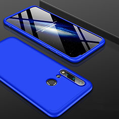 Hard Rigid Plastic Matte Finish Front and Back Cover Case 360 Degrees P01 for Huawei P20 Lite (2019) Blue