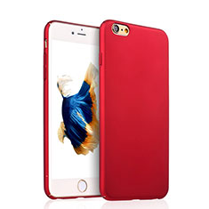 Hard Rigid Plastic Matte Finish Snap On Case for Apple iPhone 6S Plus Red