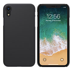 Hard Rigid Plastic Matte Finish Snap On Case for Apple iPhone XR Black