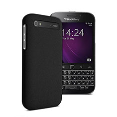 Hard Rigid Plastic Matte Finish Snap On Case for Blackberry Classic Q20 Black