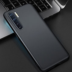 Hard Rigid Plastic Matte Finish Snap On Case for Oppo A91 Black