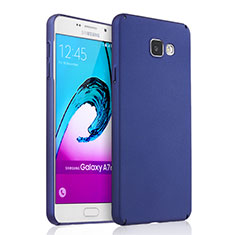 Hard Rigid Plastic Matte Finish Snap On Case for Samsung Galaxy A7 (2016) A7100 Blue