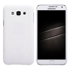 Hard Rigid Plastic Matte Finish Snap On Case for Samsung Galaxy E7 SM-E700 E7000 White