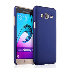 Hard Rigid Plastic Matte Finish Snap On Case for Samsung Galaxy J3 (2016) J320F J3109 Blue