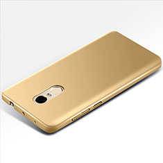 Hard Rigid Plastic Matte Finish Snap On Case M01 for Xiaomi Redmi Note 4X High Edition Gold
