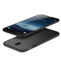Hard Rigid Plastic Matte Finish Snap On Case M02 for Samsung Galaxy C8 C710F Black