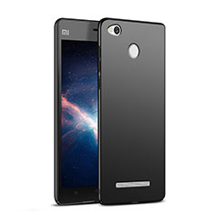 Hard Rigid Plastic Matte Finish Snap On Case M03 for Xiaomi Redmi 3 High Edition Black