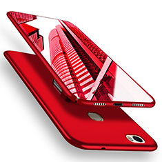 Hard Rigid Plastic Matte Finish Snap On Case M05 for Huawei Honor Note 8 Red