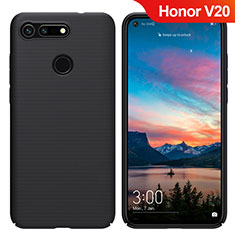 Hard Rigid Plastic Matte Finish Snap On Case M05 for Huawei Honor V20 Black