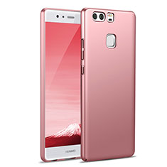 Hard Rigid Plastic Matte Finish Snap On Case M07 for Huawei P9 Pink