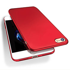 Hard Rigid Plastic Matte Finish Snap On Case Q03 for Apple iPhone 7 Red